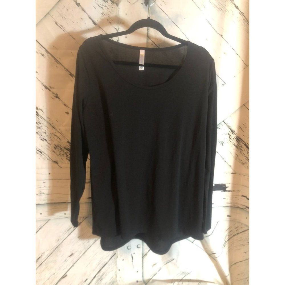 Lularoe lynnae long sleeve xl black